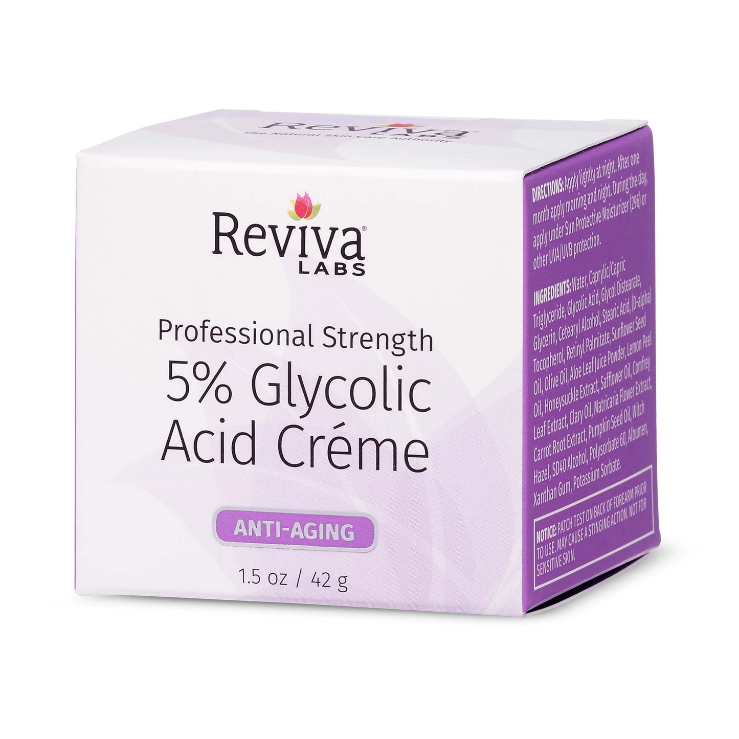 Reviva Labs 5% Glycolic Acid Creme 42 g