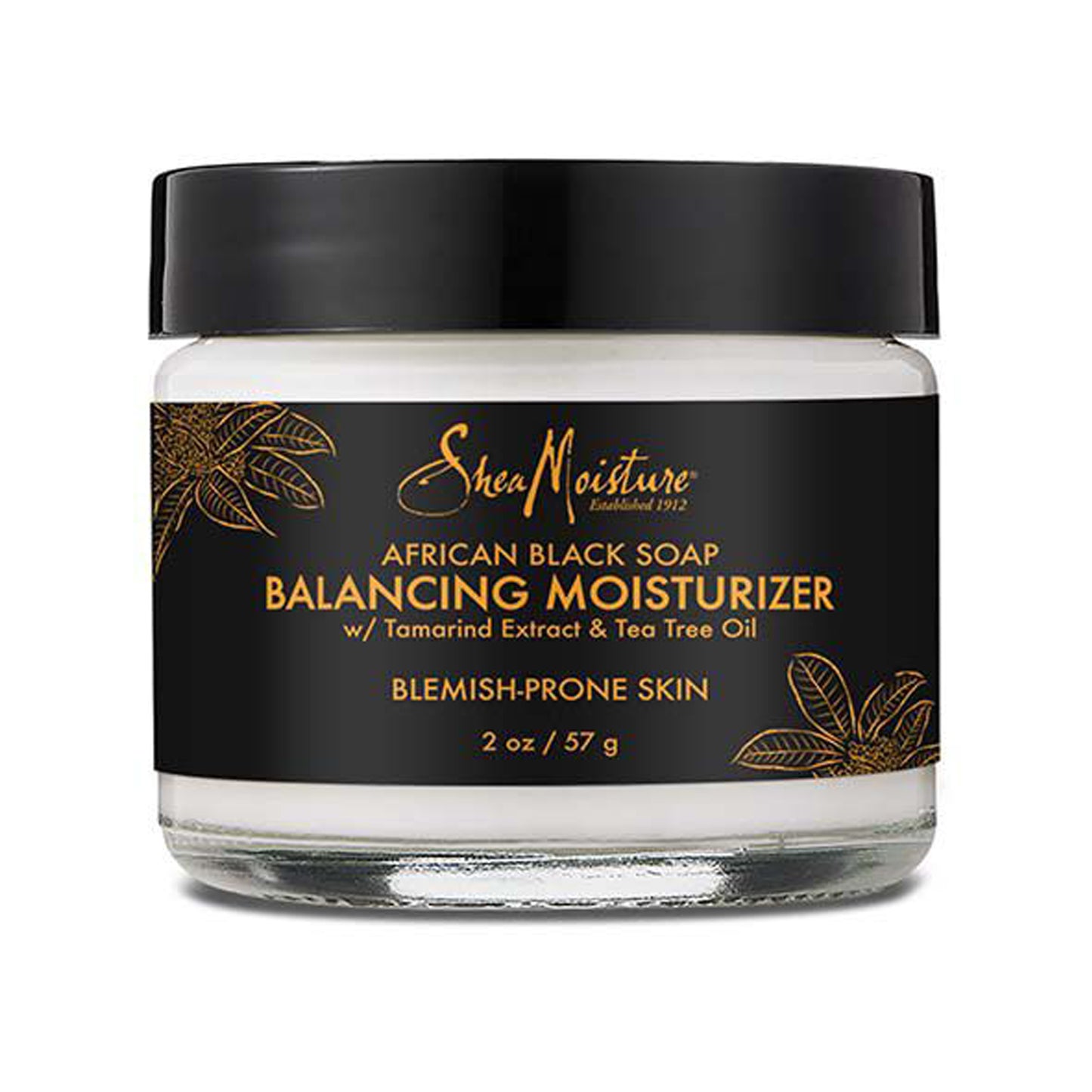 Shea Moisture African Black Soap Moisturizer Balancing Moisturizer 57 g