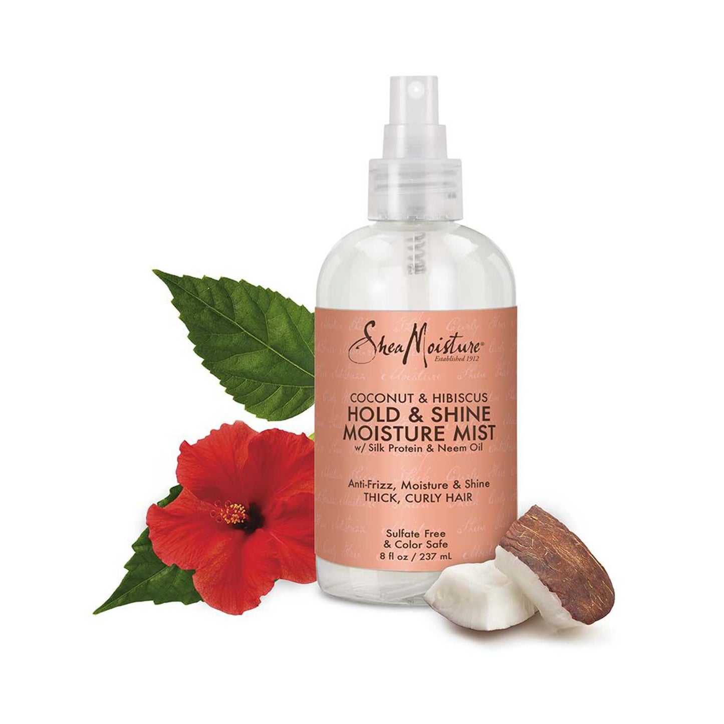 Shea Moisture Coconut Hibiscus Hold & Shine Moisture Mist 237 mL