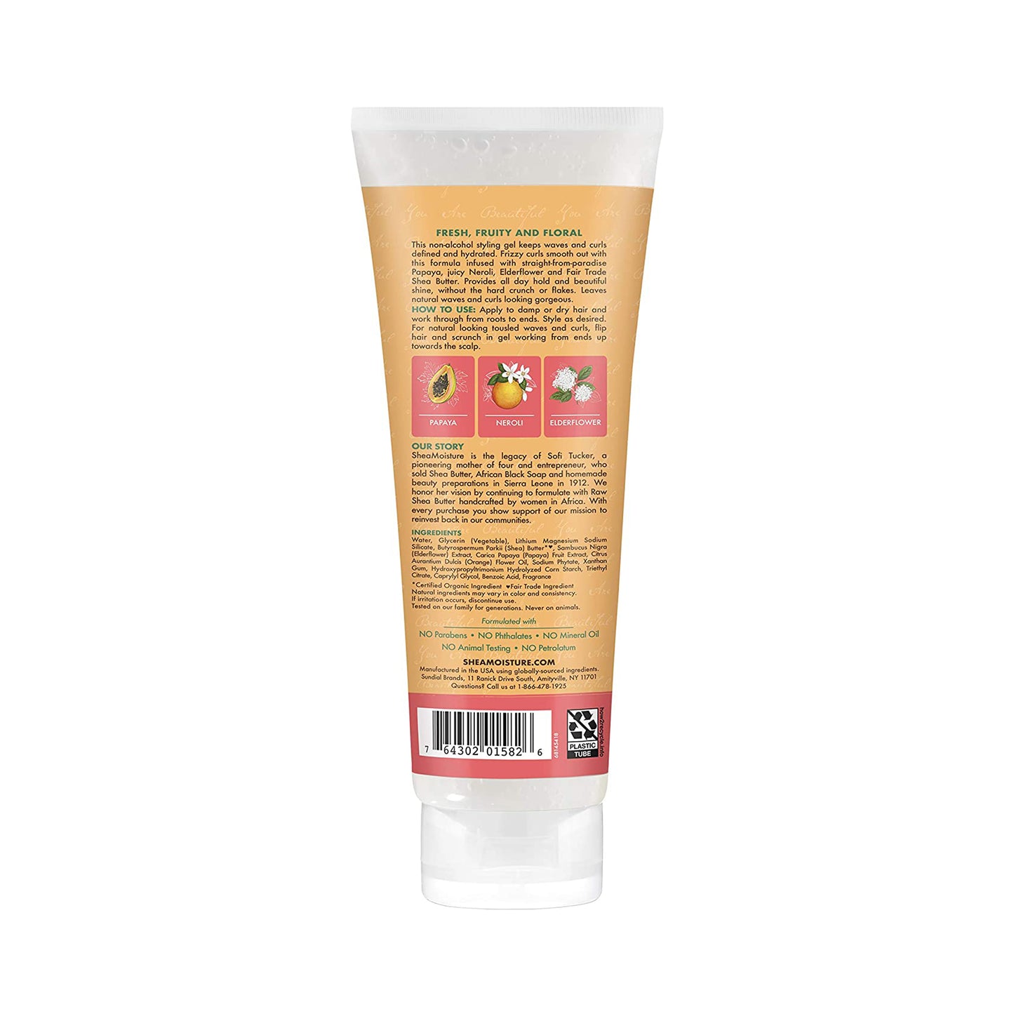 Shea Moisture Papaya Neroli All Day Frizz Control Styling Gel 237 mL