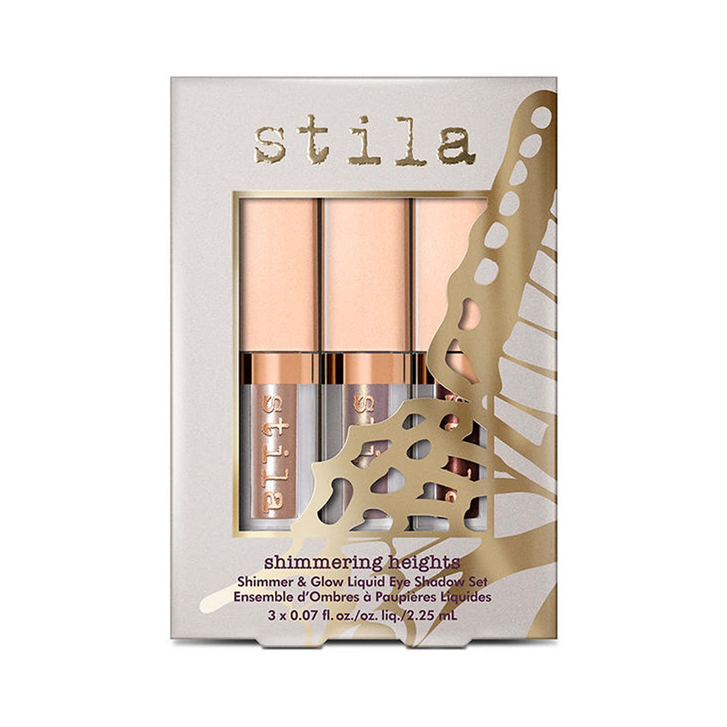 Stila Cosmetics Shimmering Heights Shimmers Glow Liquid Eye Shadow Set