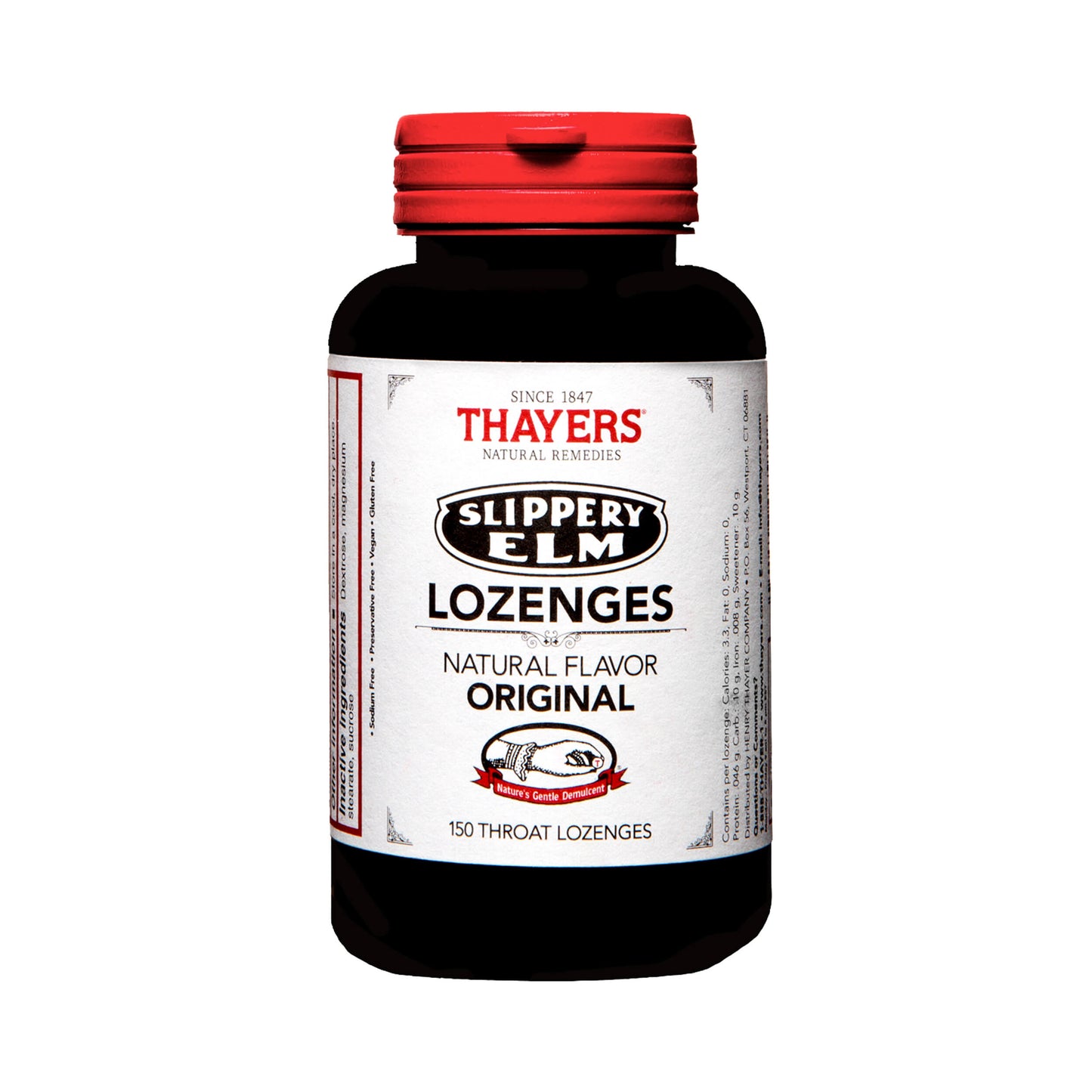 Thayers Slippery Elm Lozenges Original 150 Lozenges