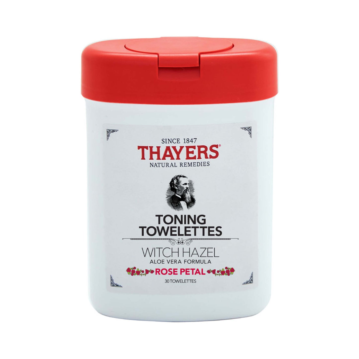 Thayers Witch Hazel Toning Towelettes Rose Petal