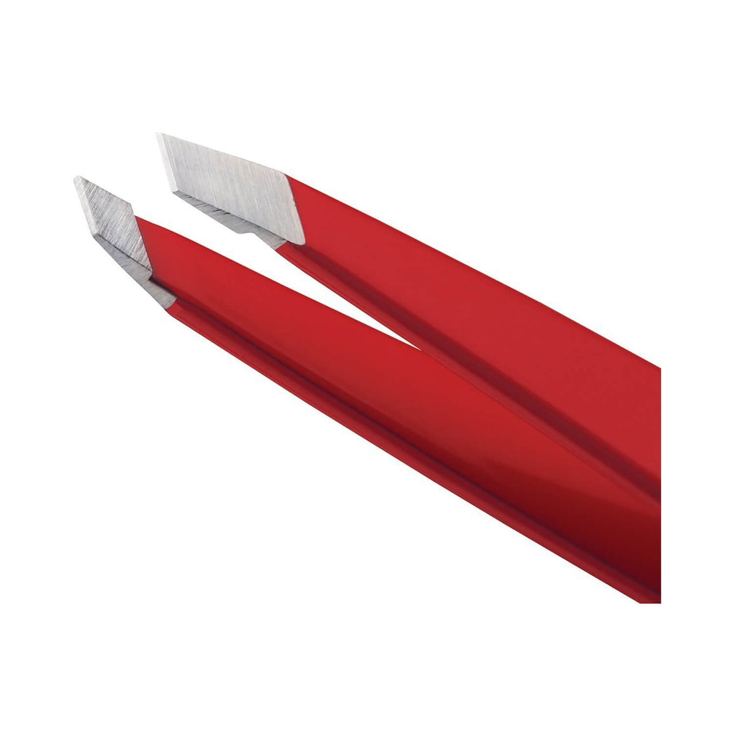 Tweezerman Slant Tweezer Signature Red Detail