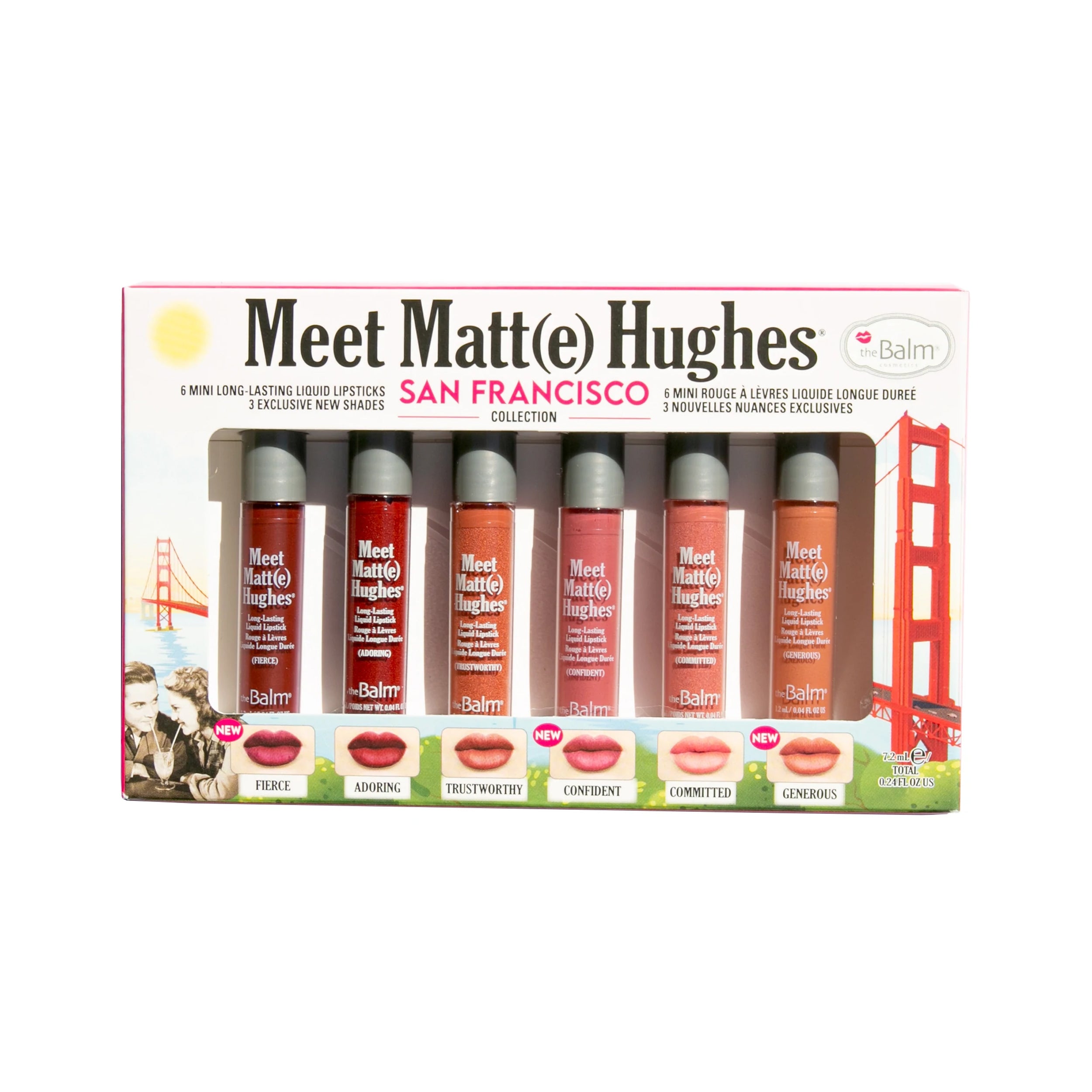theBalm - Meet Matte Hughes San Francisco - Set of 6 Mini Long-Lasting Liquid Lipsticks MYQT.com.au theBalm - Meet Matte Hughes San Francisco - Set of 6 Mini Long-Lasting Liquid Lipsticks MYQT.com.au