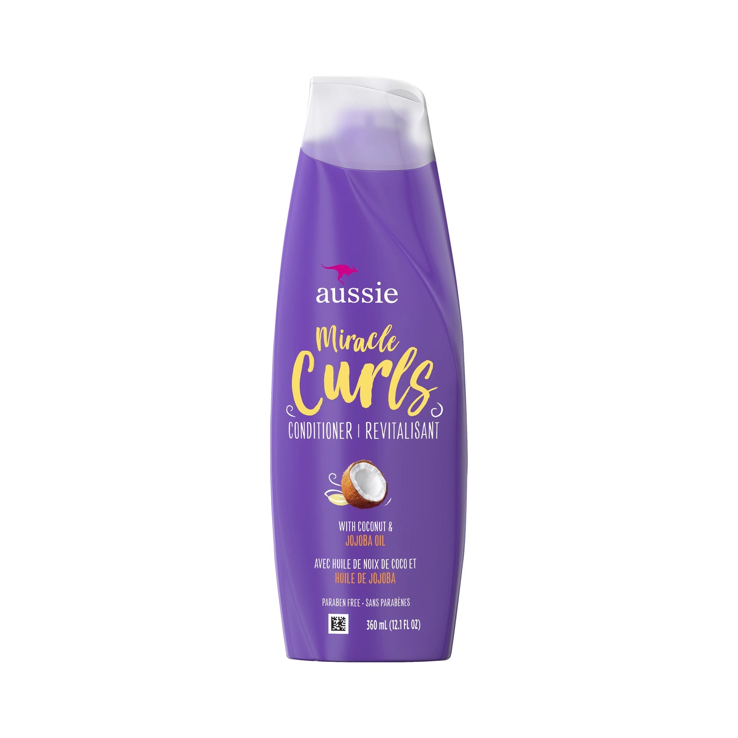 Aussie Miracle Curls Conditioner with Coconut Jojoba Oil 360 mL