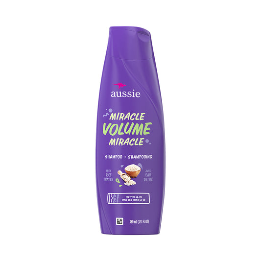 Aussie Miracle Volume for Fine Hair Daily Shampoo 360 mL
