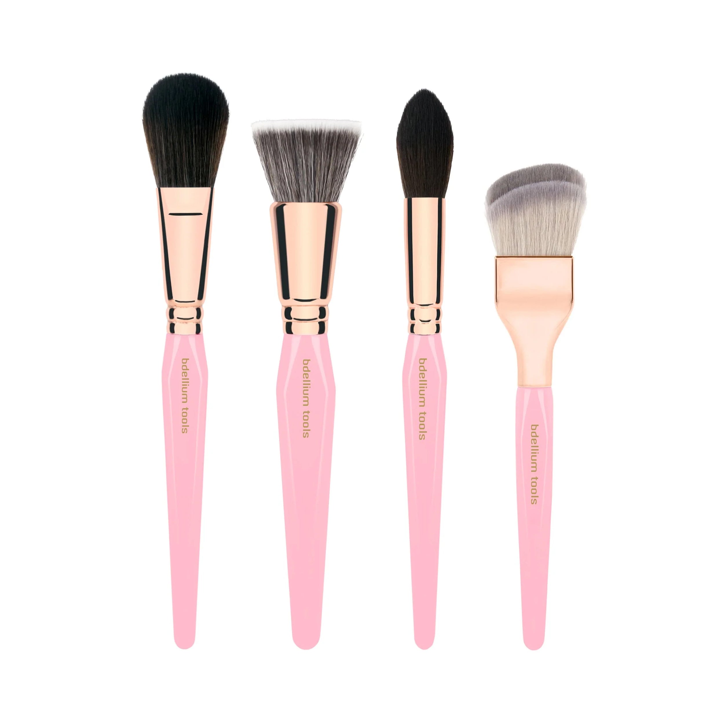 BDellium Tools Pink Golden Triangle Face Set