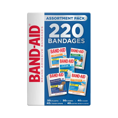 Band Aid Assortment 220 Pack