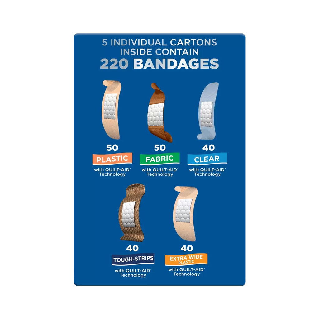Band Aid Assortment 220 Pack
