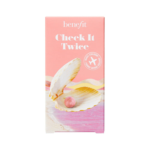 Benefit Cosmetics 2x Shellie Warm Seashell Pink Blush Travel Exclusive