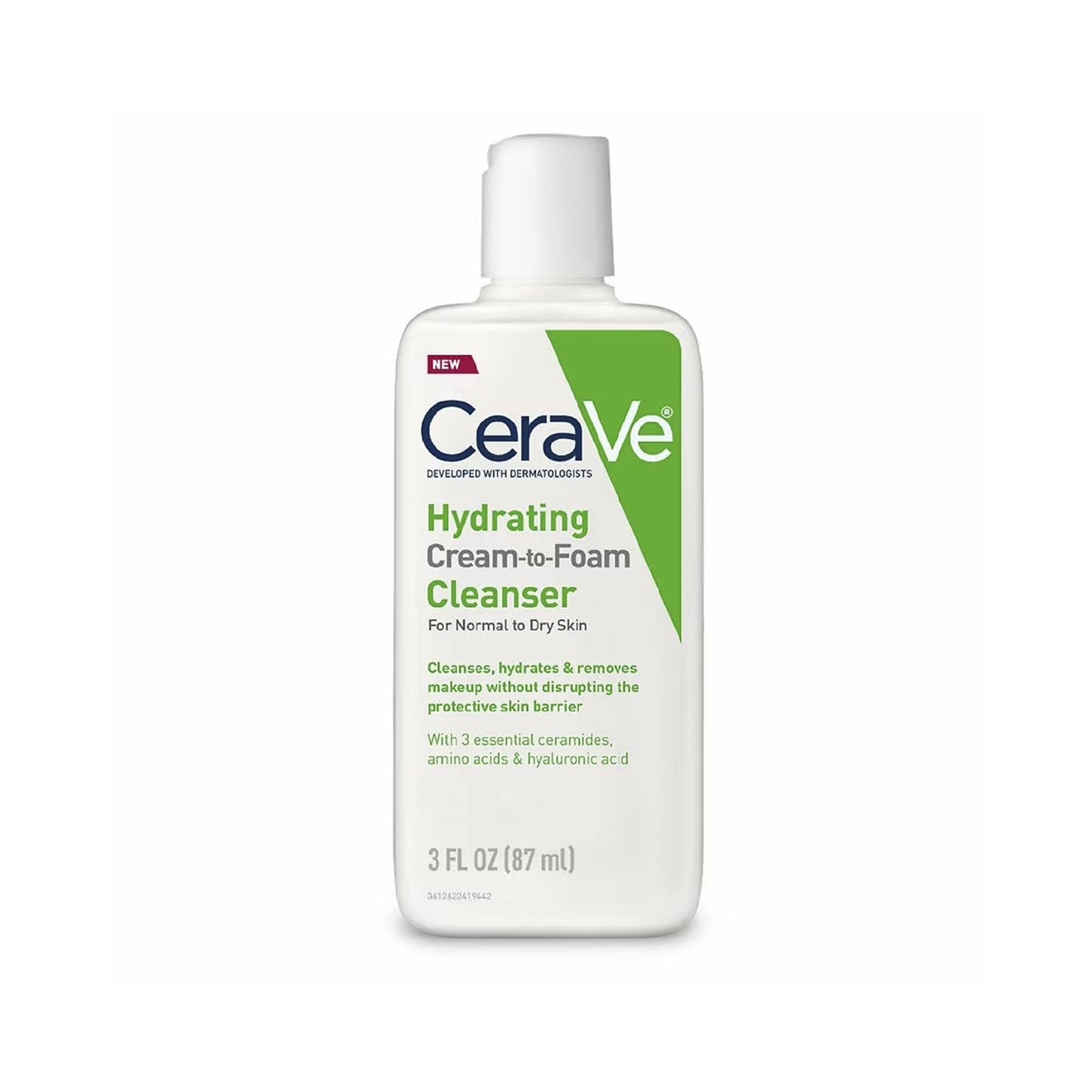 CeraVe Hydrating Cream-to-Foam Cleanser 87 mL