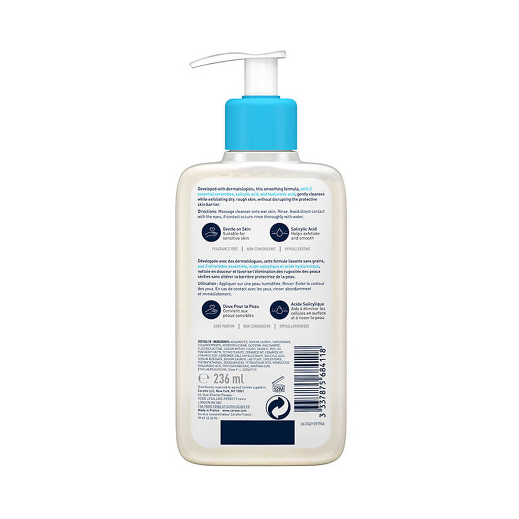CeraVe SA (Salicylic Acid ) Smoothing Cleanser with Ceramides 236 mL
