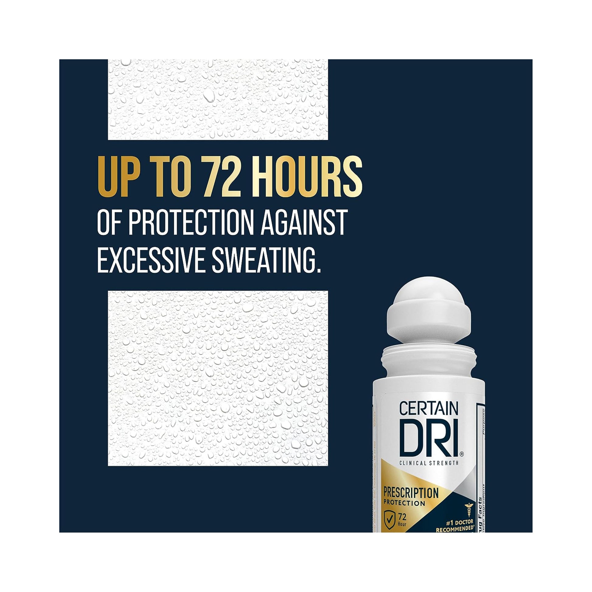 Certain Dri - Prescription Strength Clinical Roll-On Antiperspirant