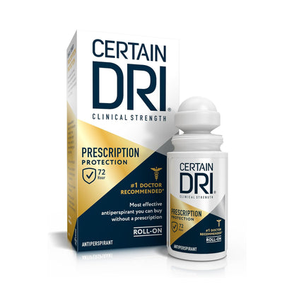 Certain Dri - Prescription Strength Clinical Roll-On Antiperspirant