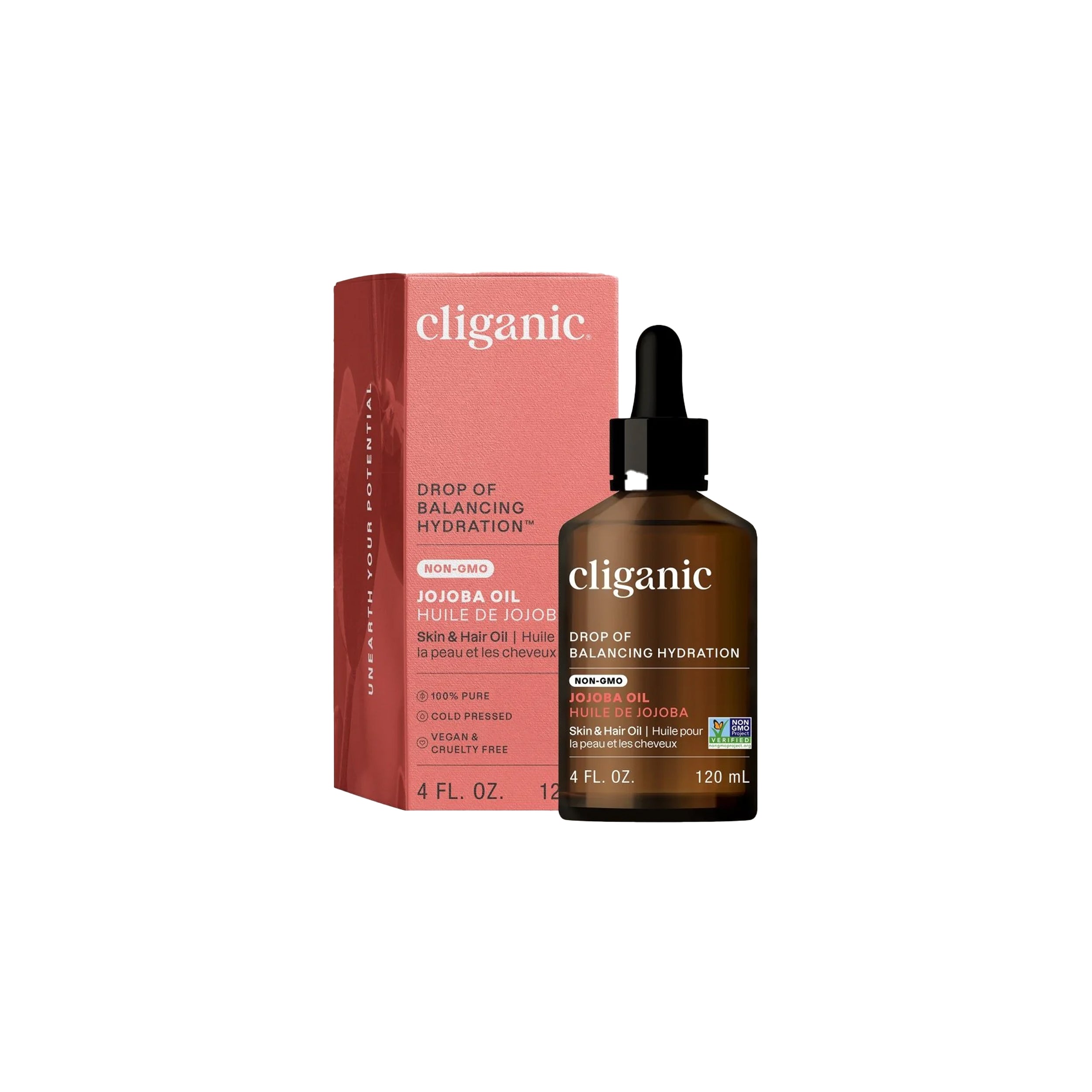Cliganic 100% Pure Jojoba Oil 120 mL