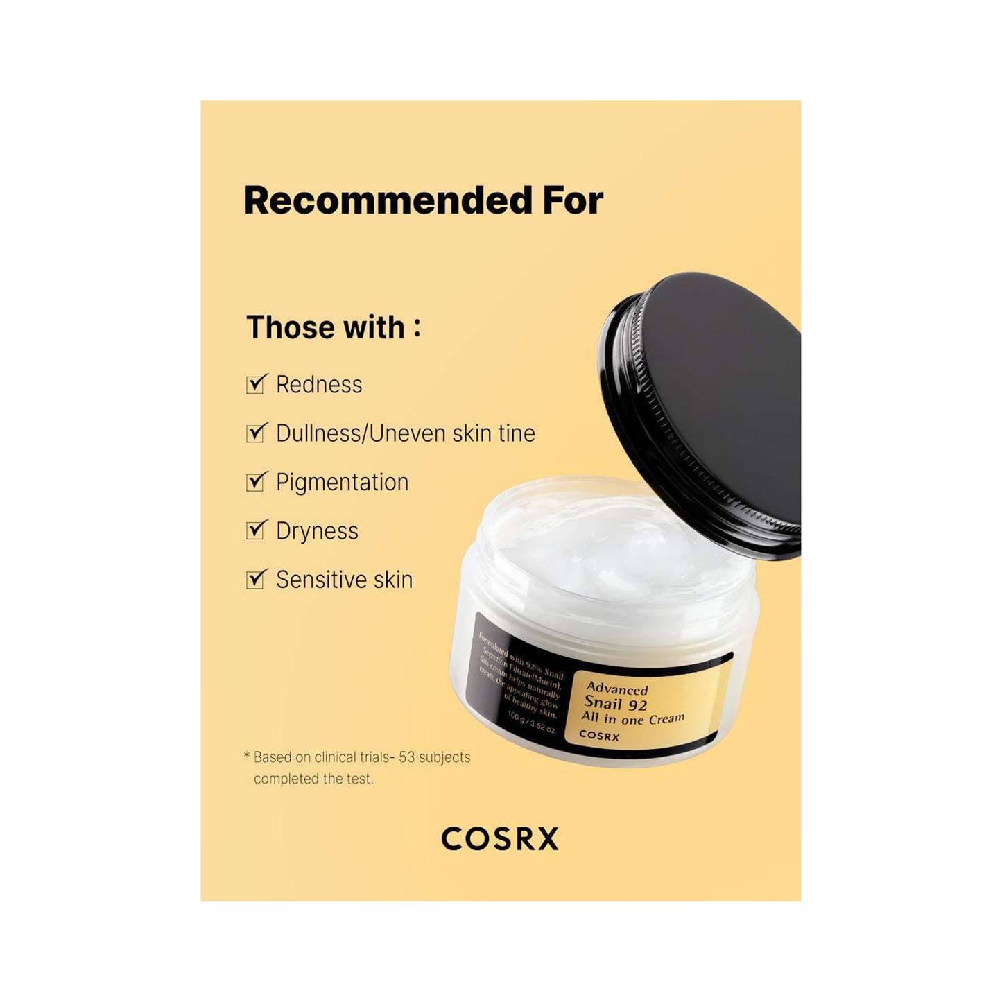 Cosrx Advanced Snail 92 All in One Cream 100g