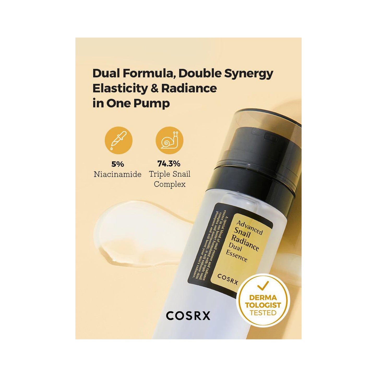 Cosrx Advanced Snail Radiance Dual Essence 80 mL