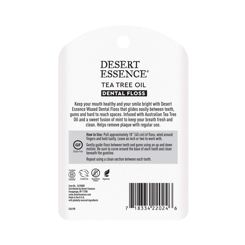 Desert Essence Tea Tree Oil Dental Floss 45.7 m