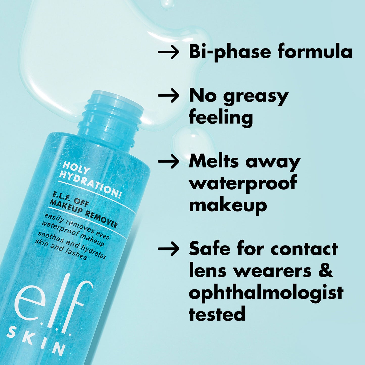 E.L.F Holy Hydration! e.l.f. Off Makeup Remover 130 mL