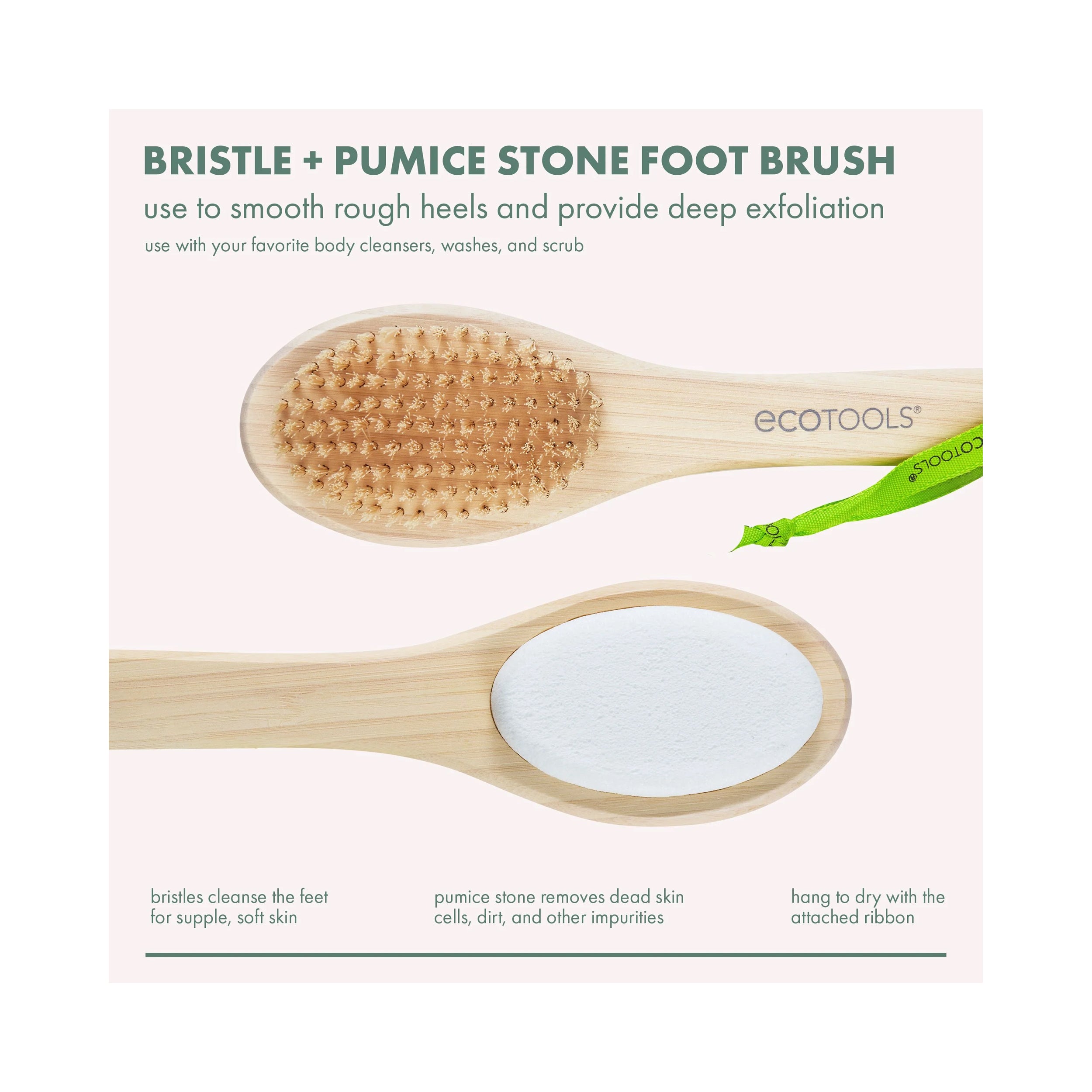 EcoTools Bristle Pumice Stone Foot Brush
