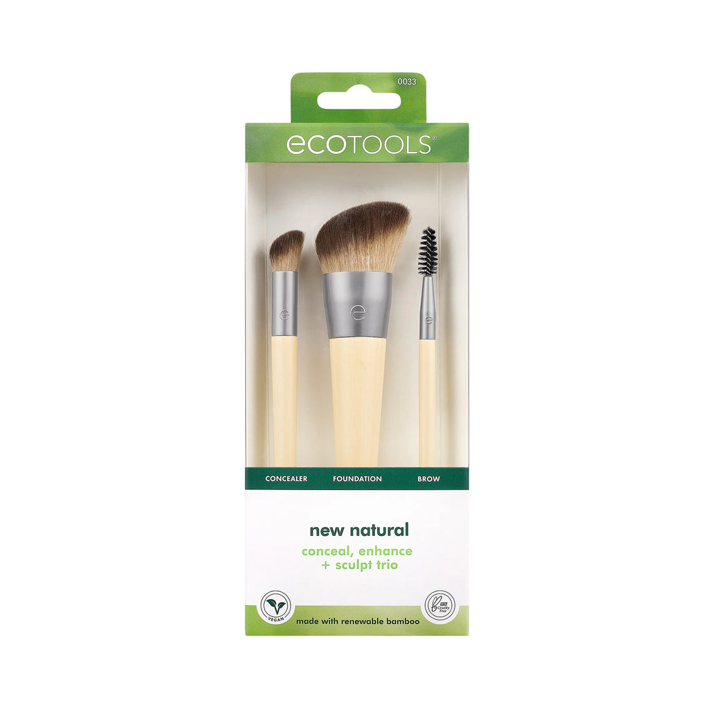 EcoTools Conceal Enhance and Sculpt Trio Makeup Brush Set
