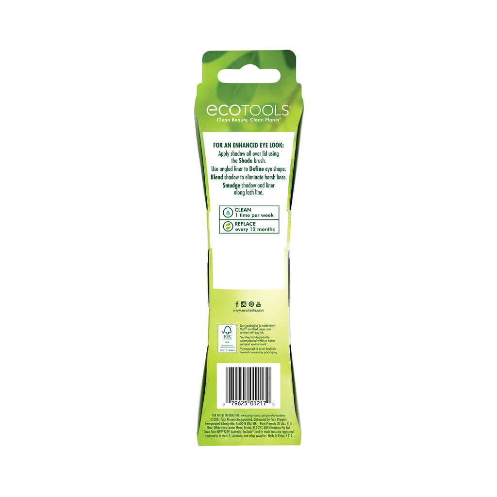 EcoTools Eye Enhancing Duo Makeup Brush Set