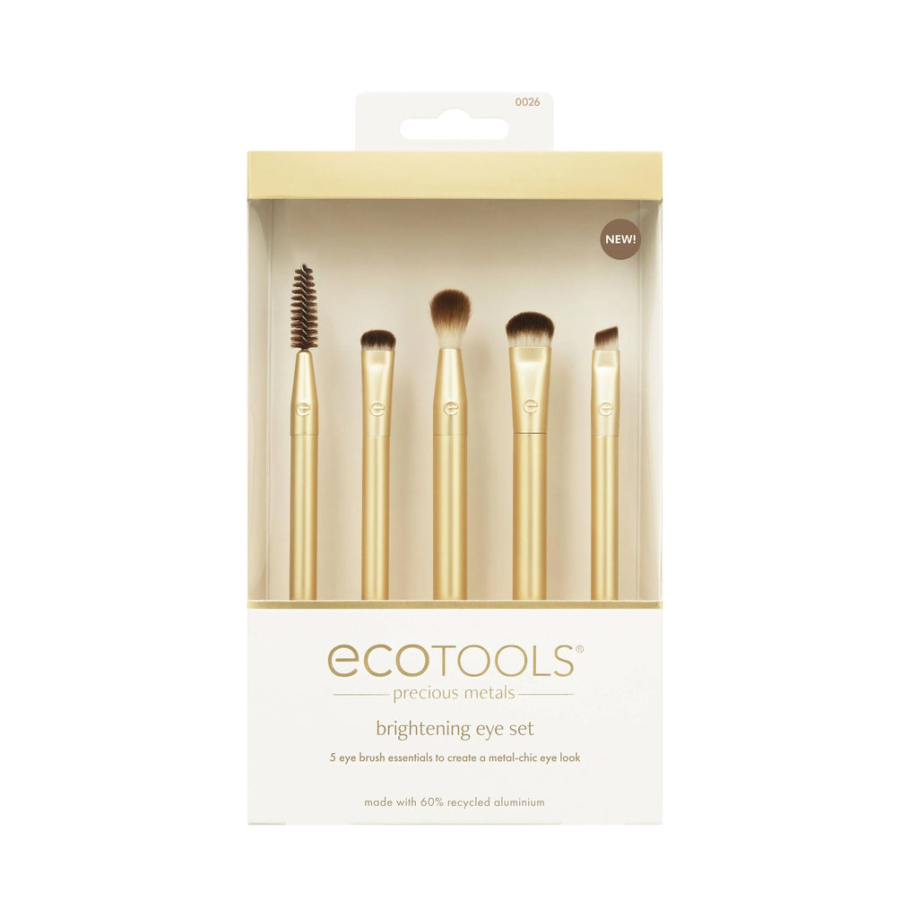 EcoTools Precious Metals Brightening Eye Makeup Brush Set