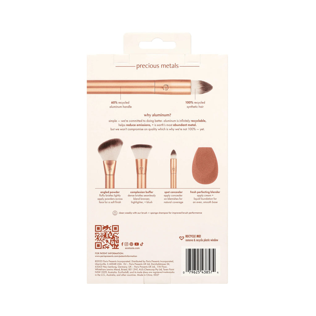 EcoTools Precious Metals Face Blend & Sculpt Set