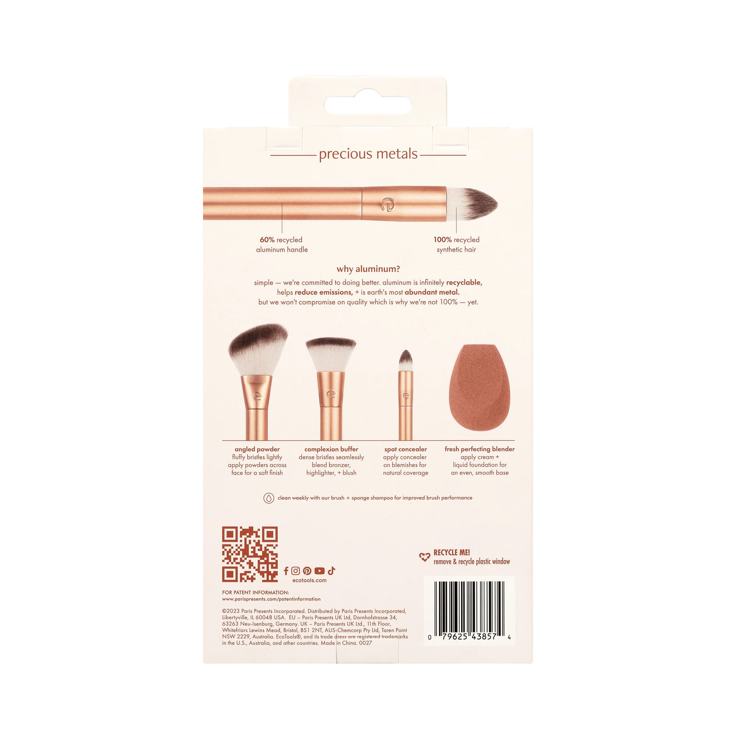 EcoTools Precious Metals Face Blend & Sculpt Set