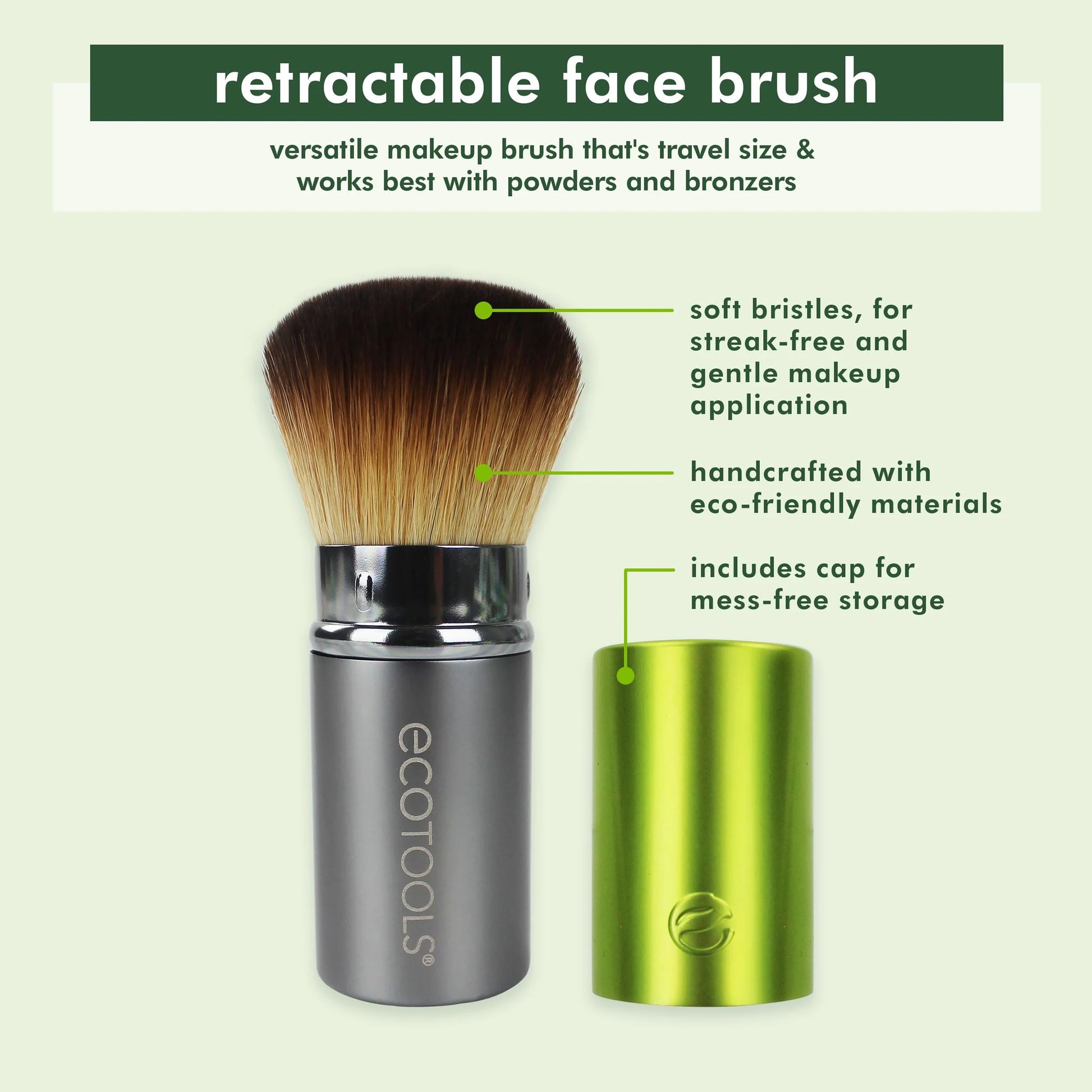 EcoTools Retractable Face Makeup Brush