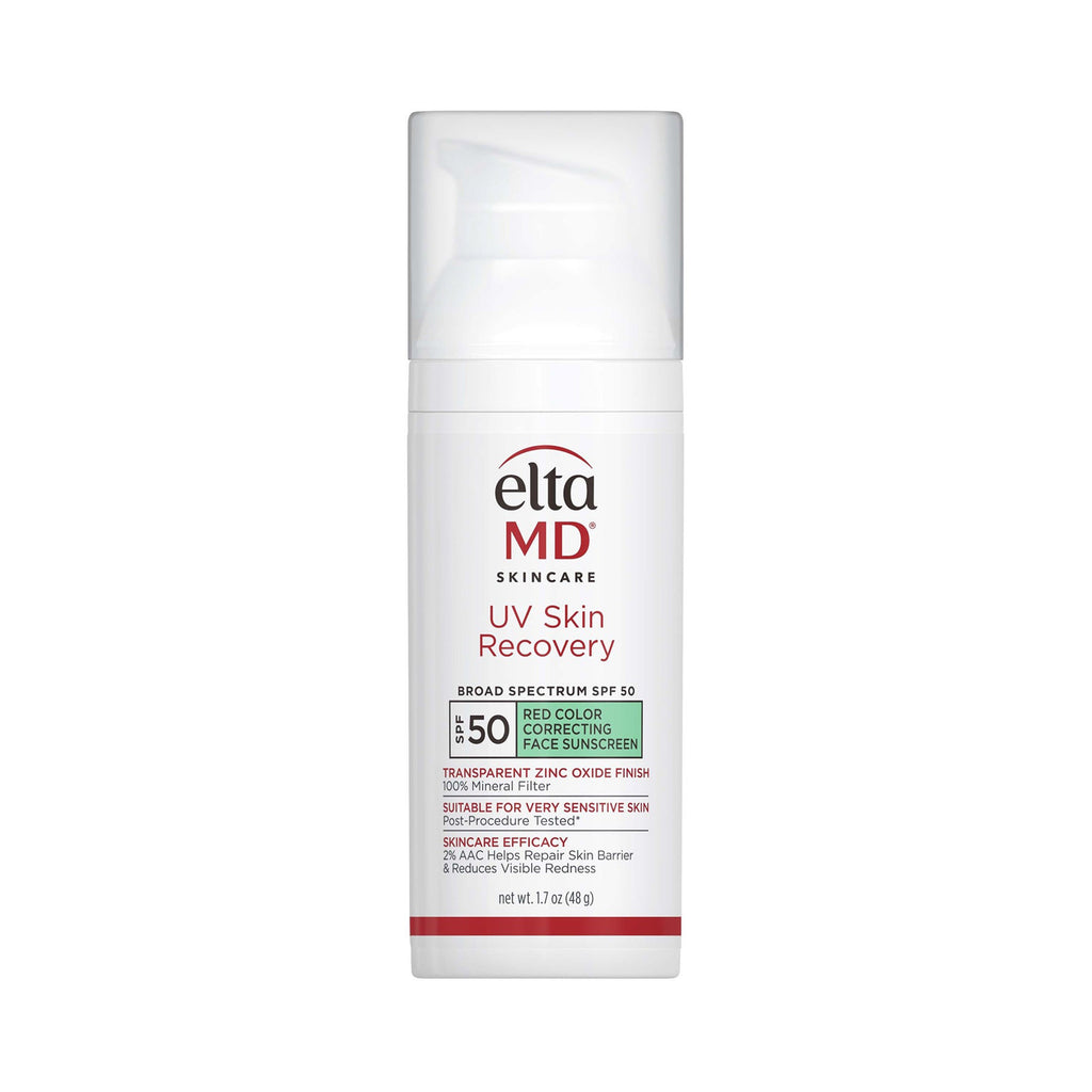 EltaMD UV Skin Recovery Red Color Correcting Green Tint Broad Spectrum SPF 50 Tinted