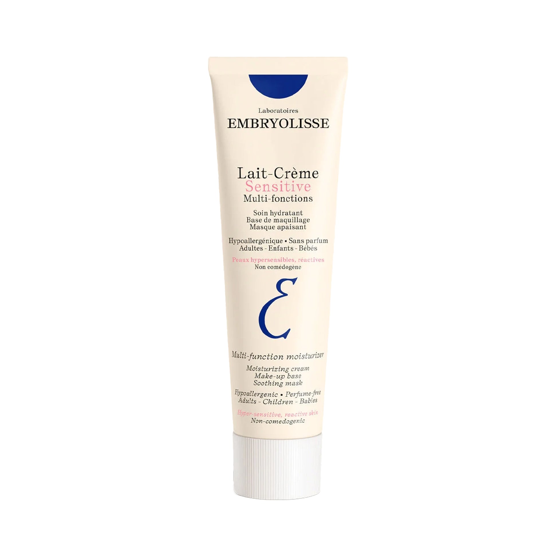 Embryolisse Lait-Creme Sensitive Adults children babies Fragrance Free