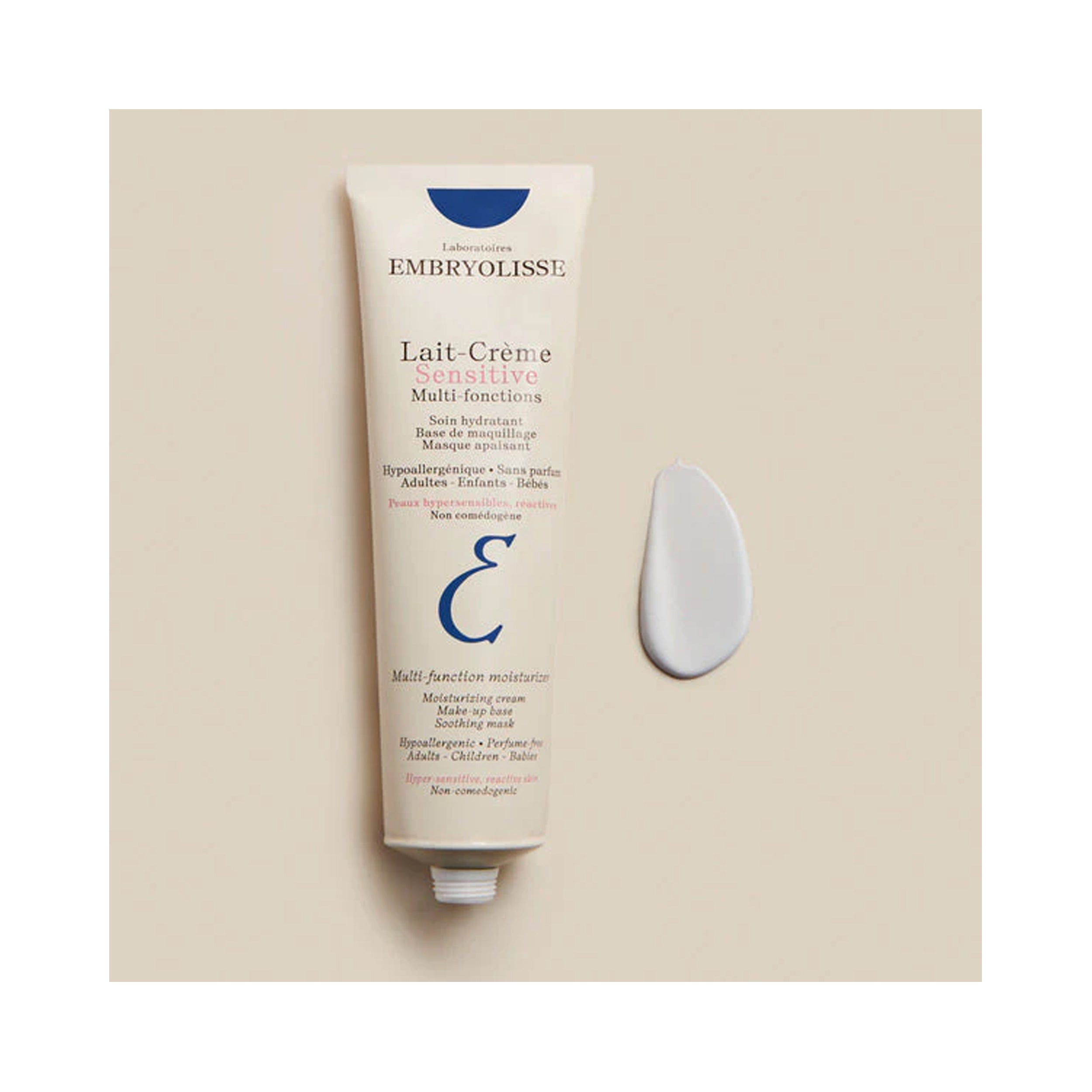 Embryolisse Lait-Creme Sensitive Adults children babies Fragrance Free