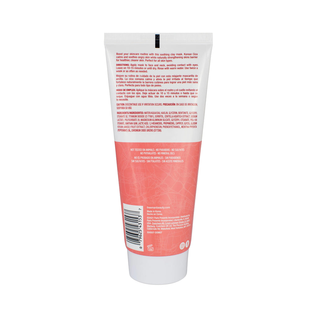 Freeman Beauty Exotic Blends Soothing Korean Cica Clay Mask 175 mL