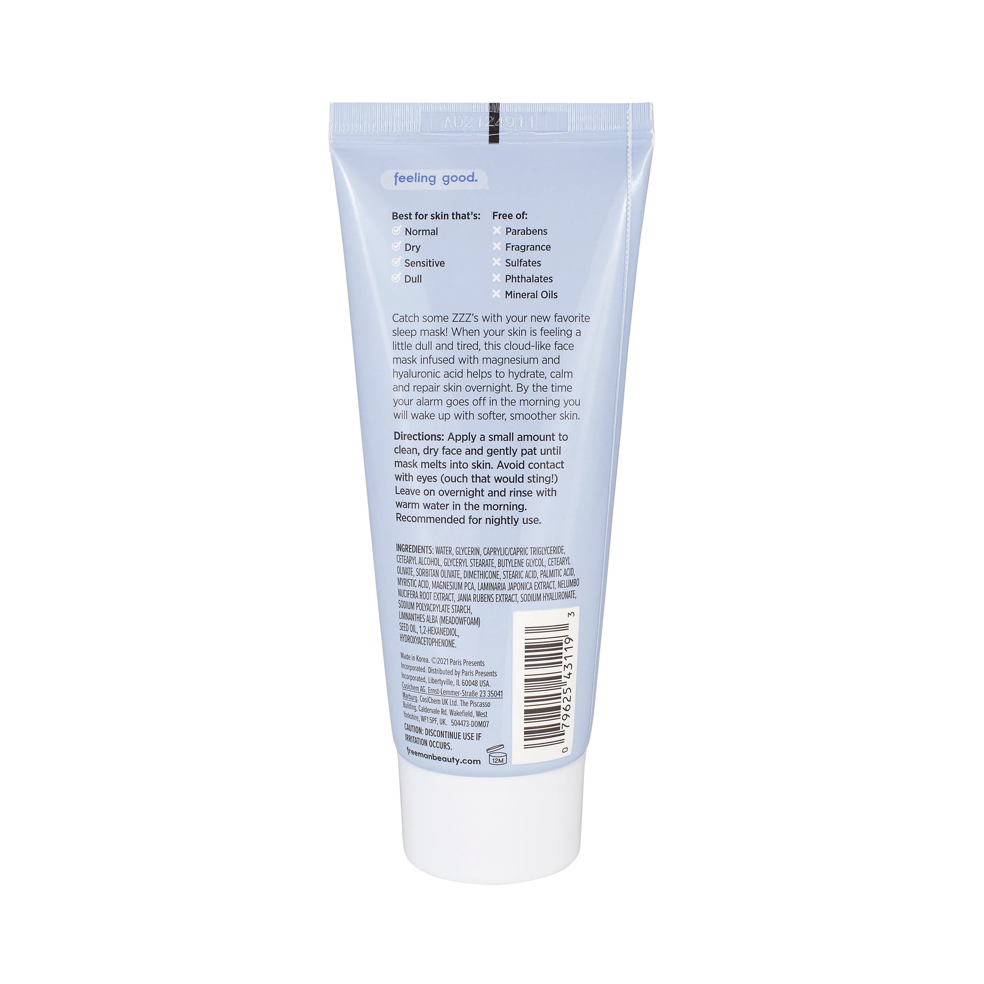 Freeman Beauty Sleepy Time Whipped Mask 89 mL