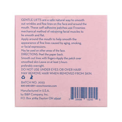 Frownies Gentle Lifts Patches for Fine Lip Lines 60 Patches