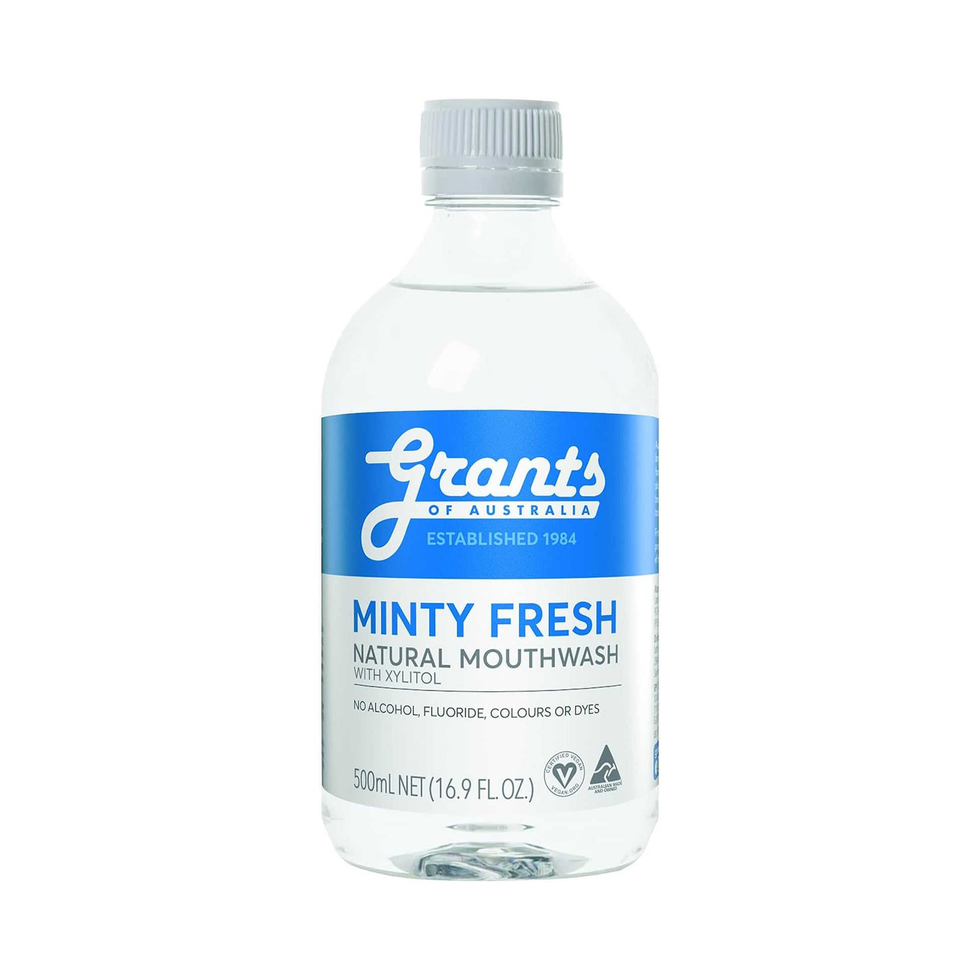 Grants Minty Fresh Natural Mouthwash 500 mL
