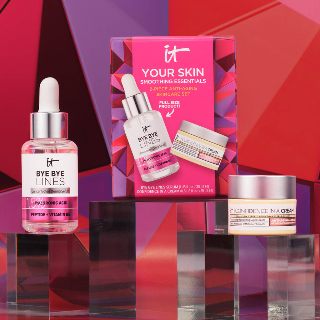 IT Cosmetics Your Skin Smoothing Essentials 2-Piece Anti-Aging Skincare Gift Set