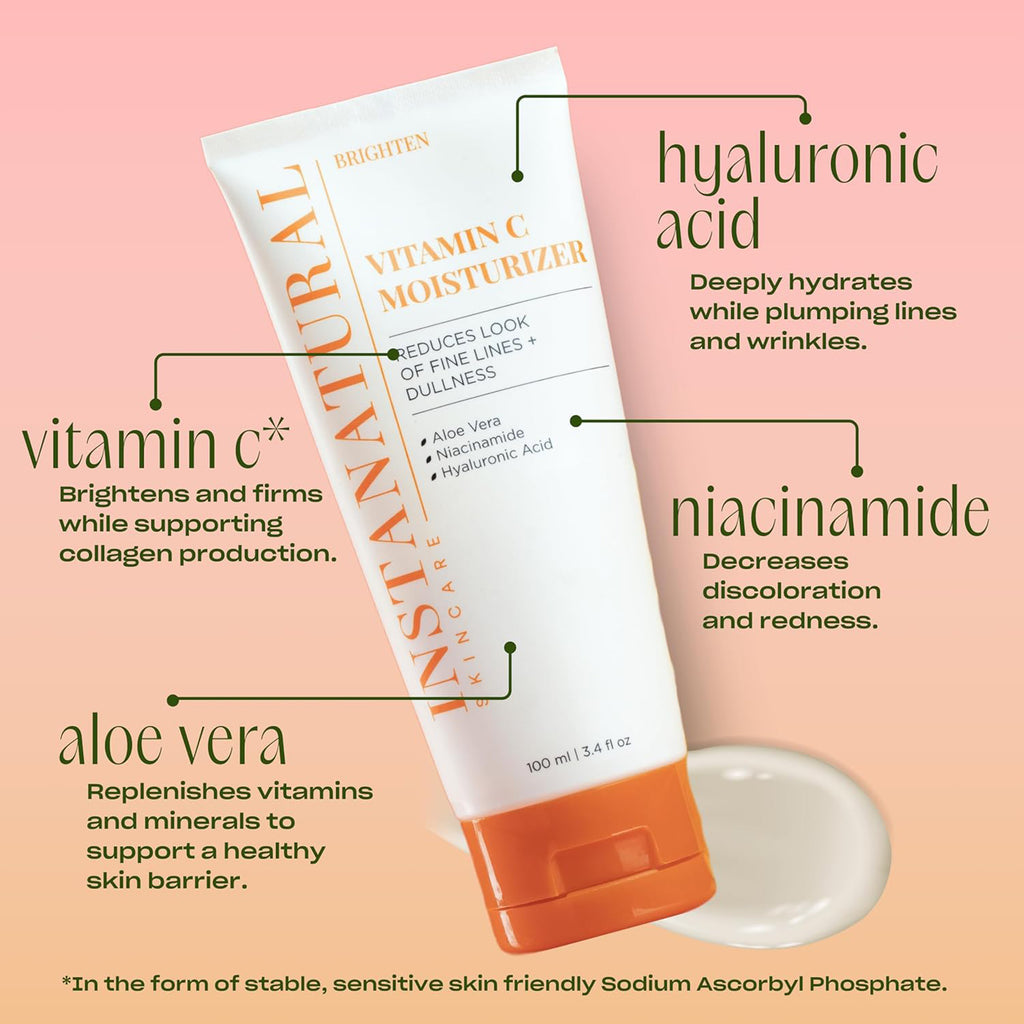 InstaNatural Vitamin C Moisturizer Face Cream 100 mL