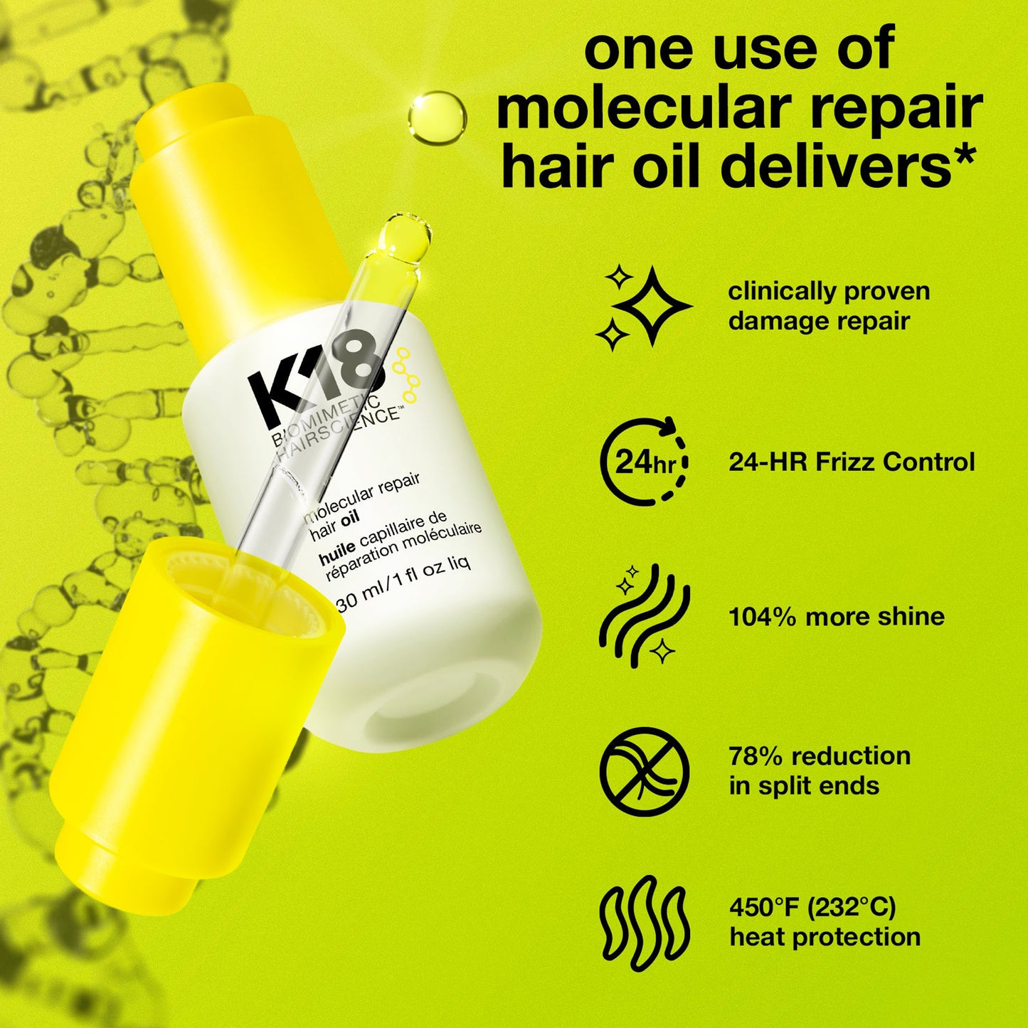 K18 Molecular Repair Hair Oil 30 mL