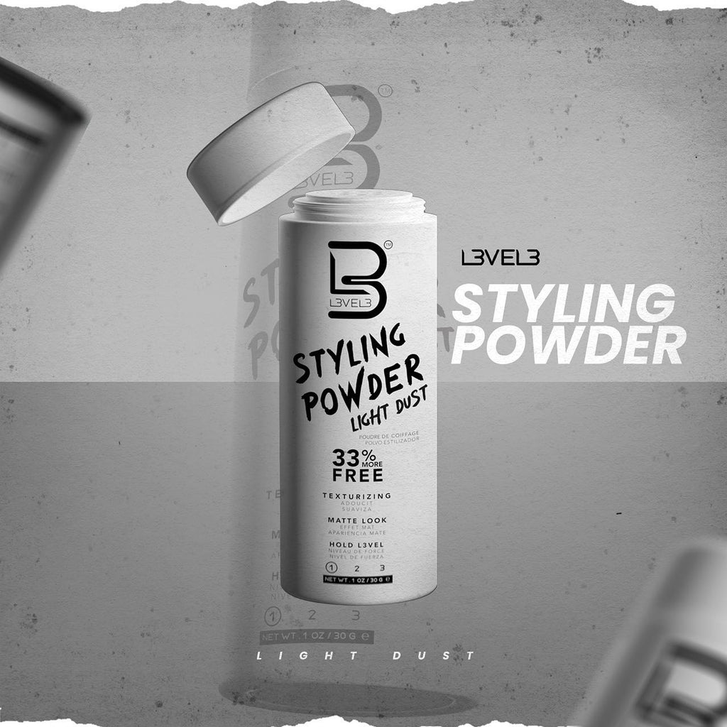 L3VEL3 Light Hold Styling Powder 30 grams