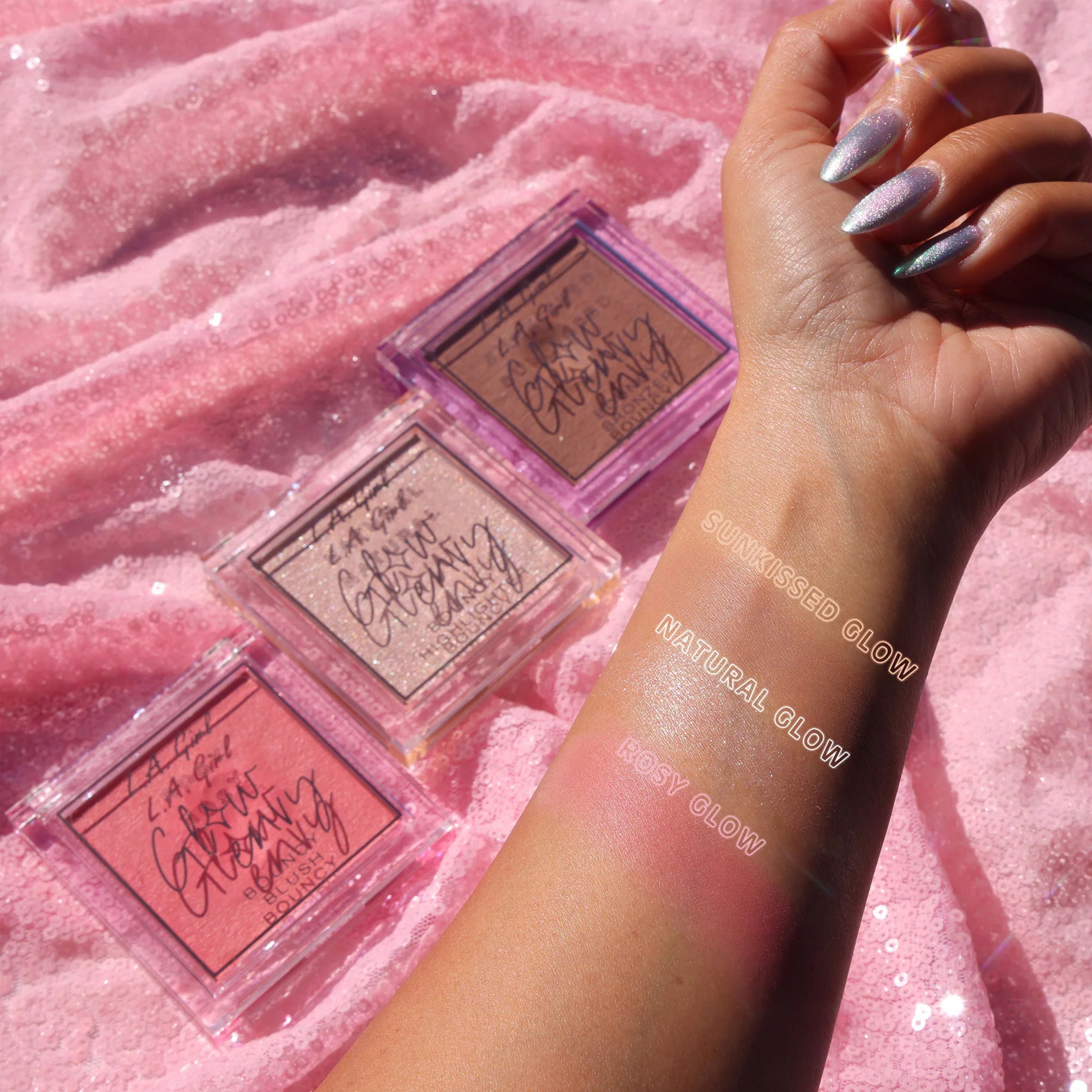LA Girl USA Glow Envy Bouncy Bronzer Blush Highlighter