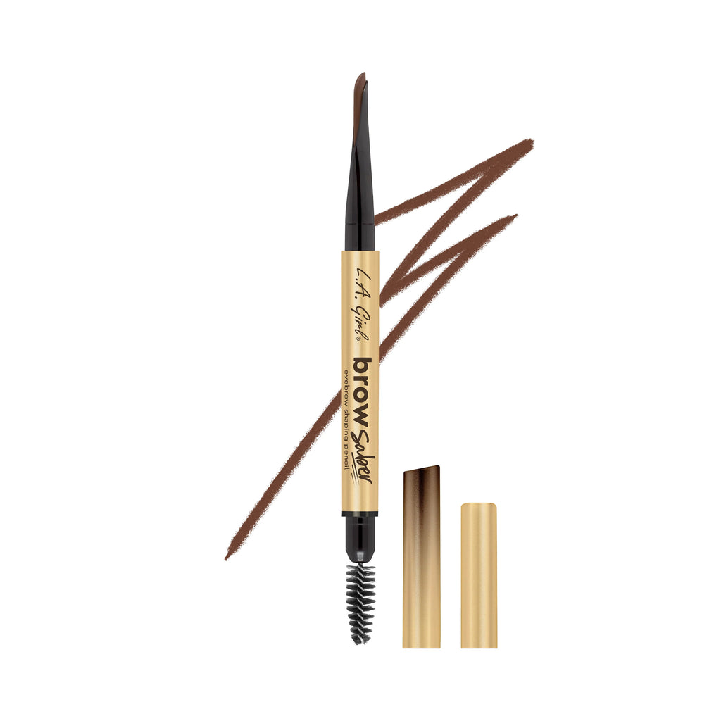 LA Girl USA Brow Saber Eyebrow Shaping Pencil GBP368 Medium Brown
