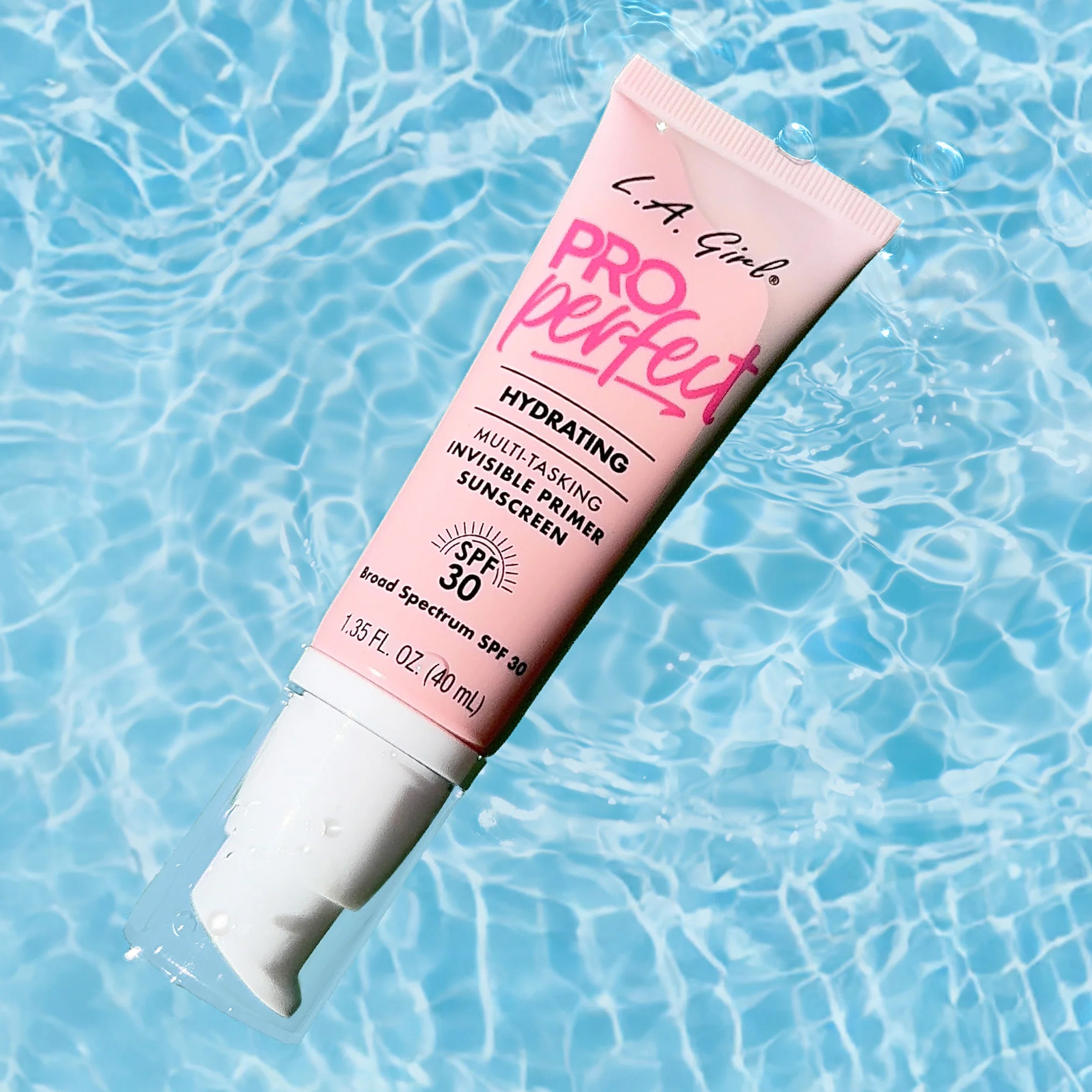 A pink squeeze tube of L.A.