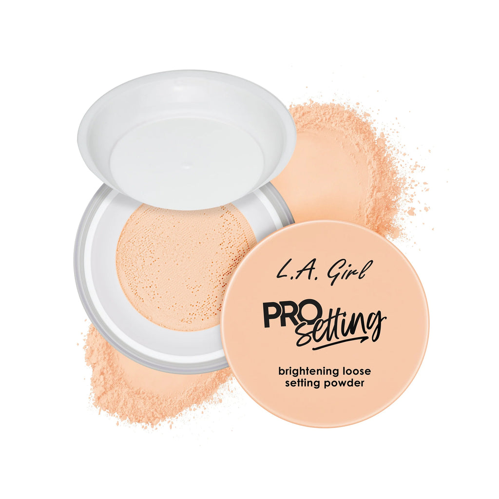 LA Girl USA Pro Setting Brightening Loose Setting Powder GLP737 Peach