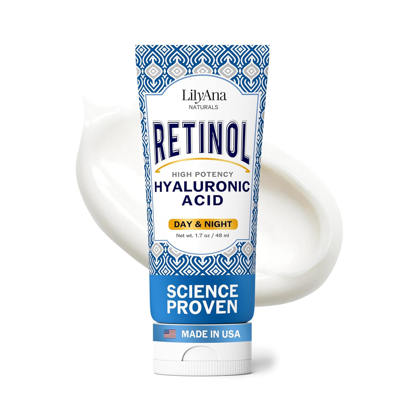 LilyAna Naturals Retinol Cream Moisturizer 48 g