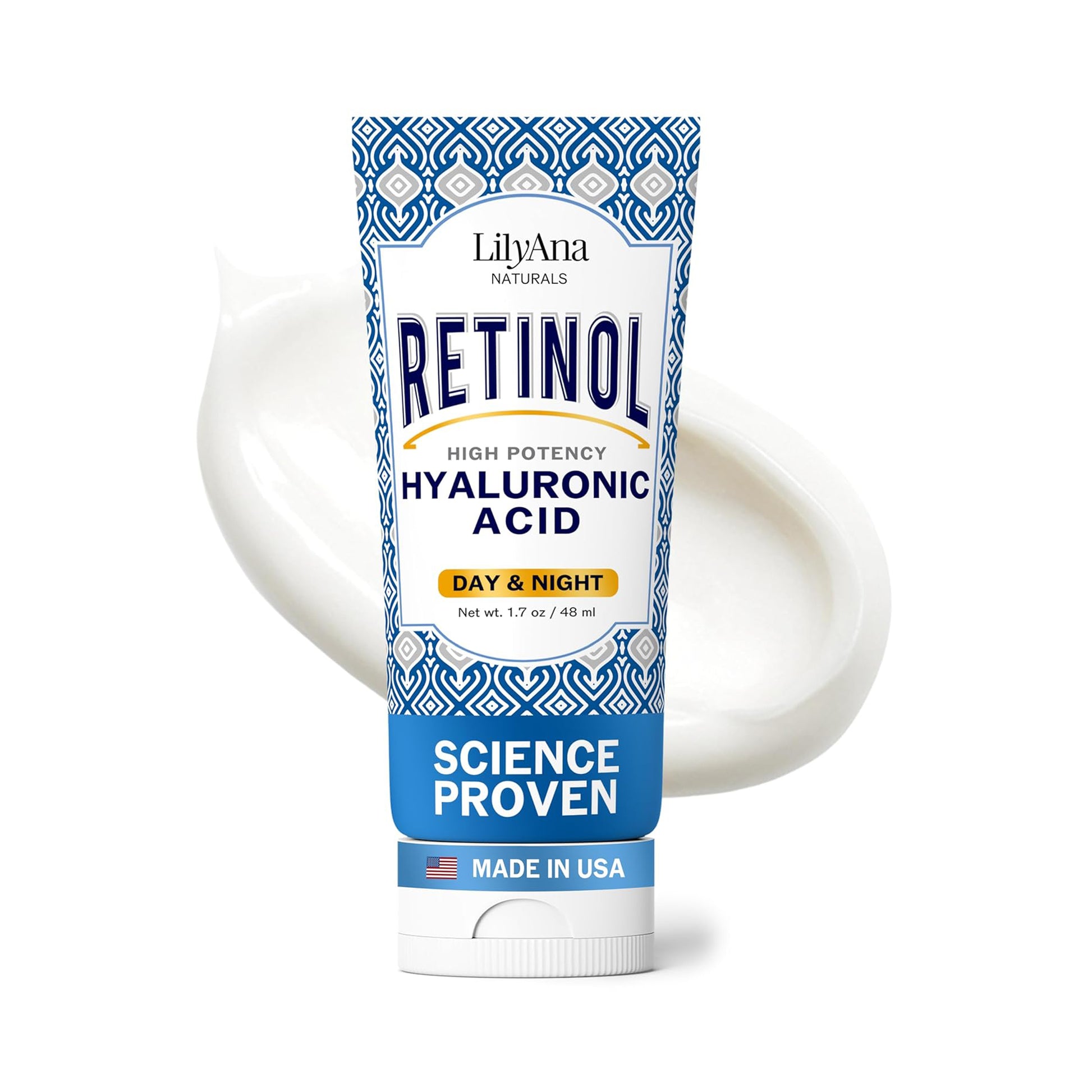 LilyAna Naturals Retinol Cream Moisturizer 48 g