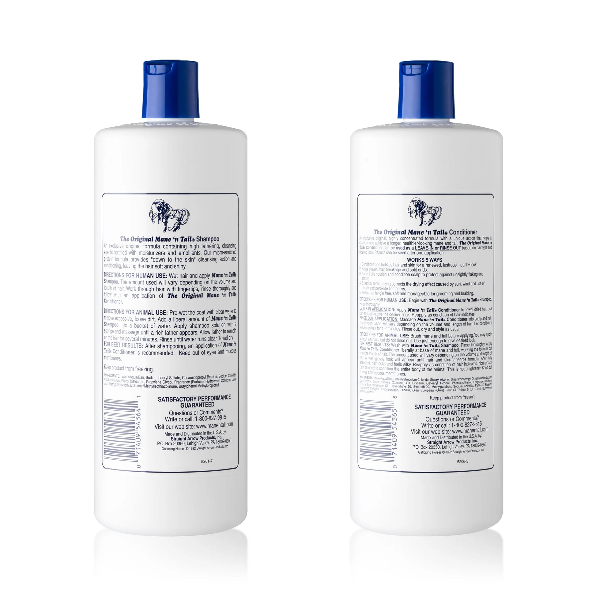 Mane ‘n Tail The Combo Original Shampoo & Conditioner 946 mL Value Size