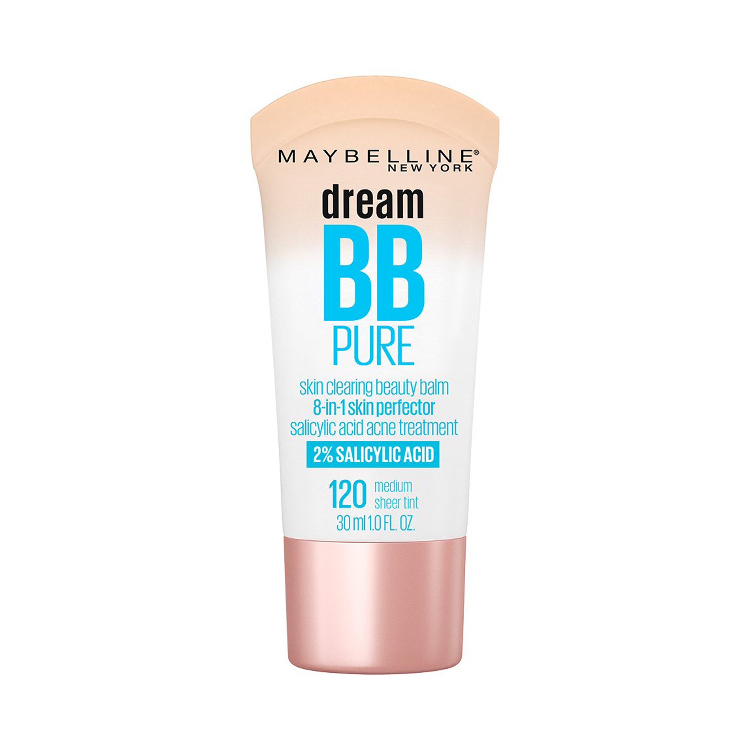 Maybelline Dream BB Pure BB Creams 120 Medium Sheer Tint